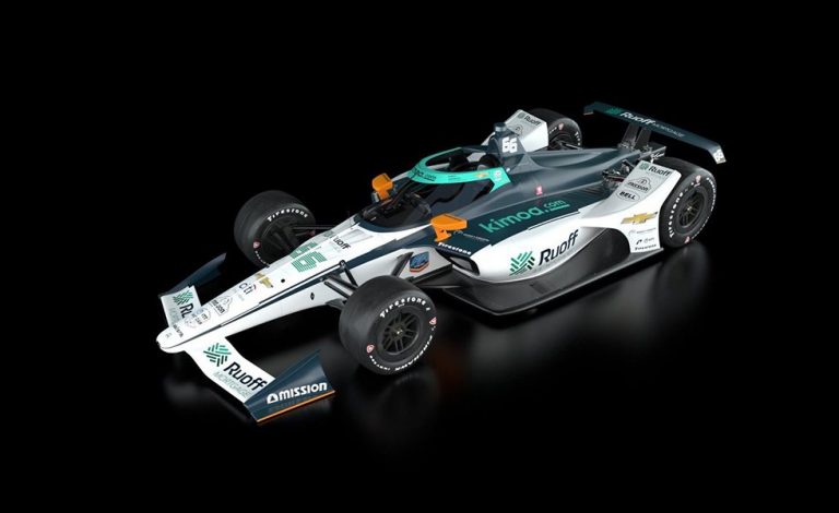 Este es el nuevo coche de Fernando Alonso para las 500 Millas de Indianápolis