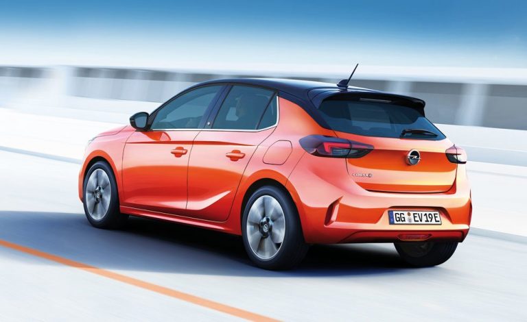 Opel Corsa-e. La zona limpia