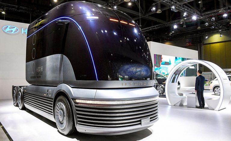 HDC-6 Neptune. Este será el primer camión de hidrógeno de Hyundai