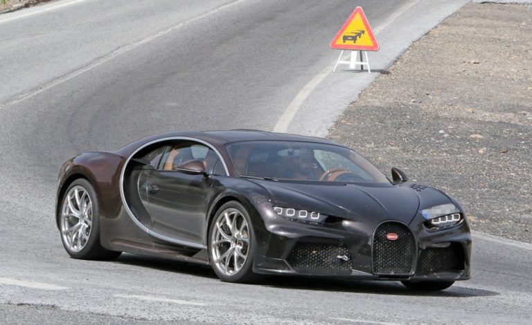 Un enigmático Bugatti Chiron rueda por España