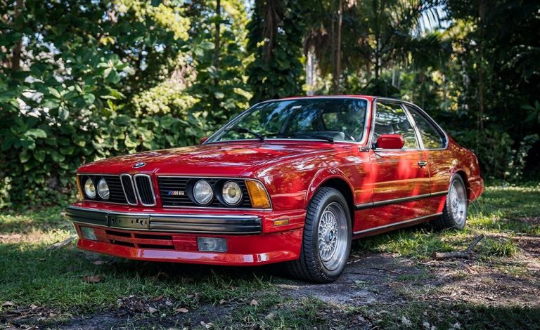 Este BMW M6 de 1988 está a la venta