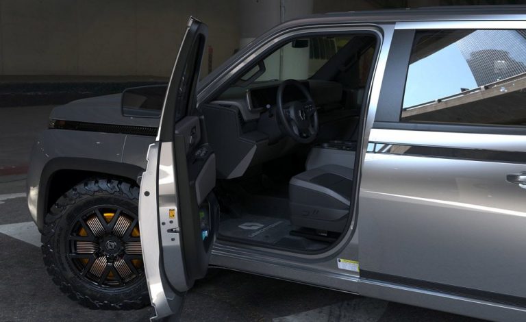 Lordstown Endurance. Así es por dentro este pick-up eléctrico