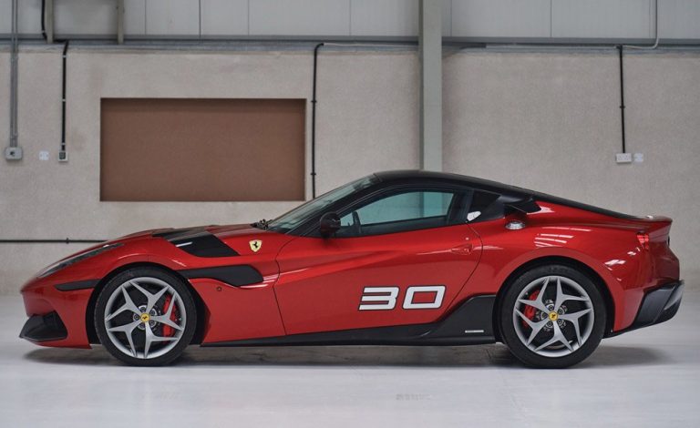 El único Ferrari SP30 del mundo ahora se encuentra a la venta