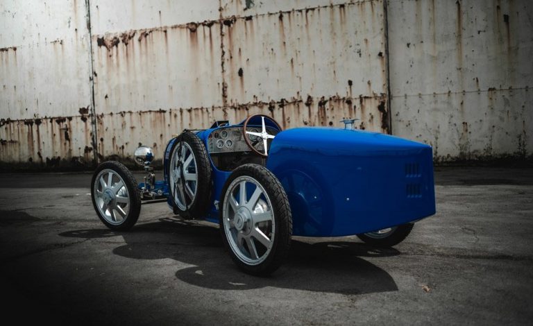 Bugatti Baby II. Este juguete cuesta como un Alpine A110 a estrenar