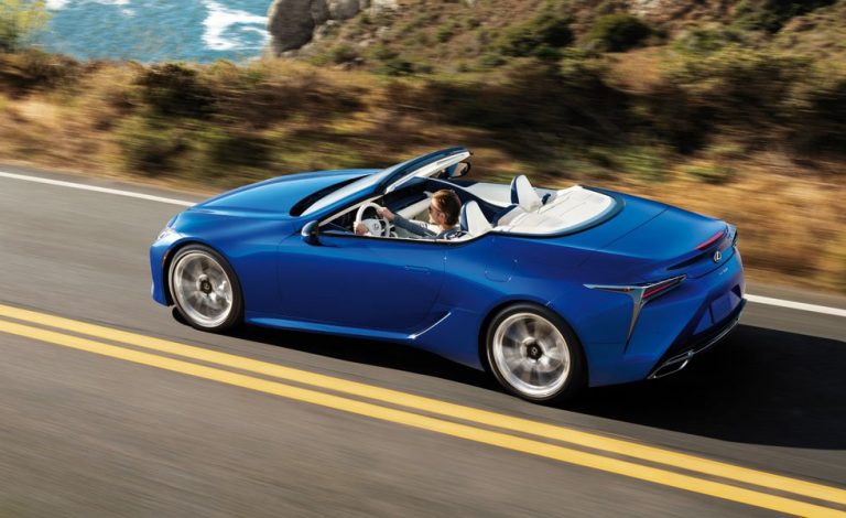 Lexus LC 500 Cabrio. El no va más