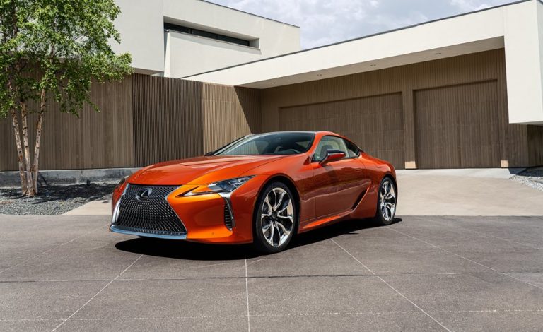 Naranja Carnelian. Este es el nuevo color del Lexus LC Coupé
