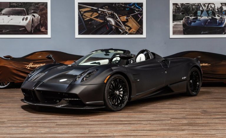 Prepara más de dos millones si quieres este Pagani Huayra Roadster