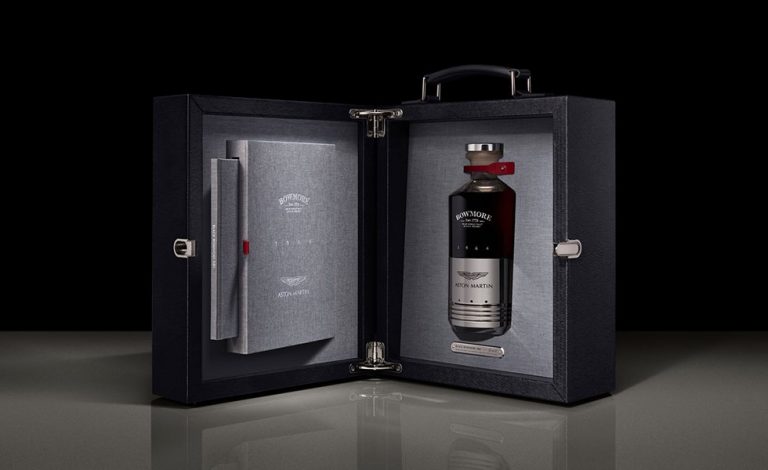 Aston Martin se asocia con Bowmore para hacer el whisky puro de malta más exclusivo
