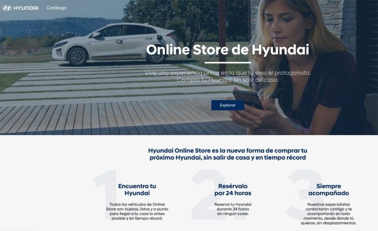 Hyundai ya tiene tienda digital