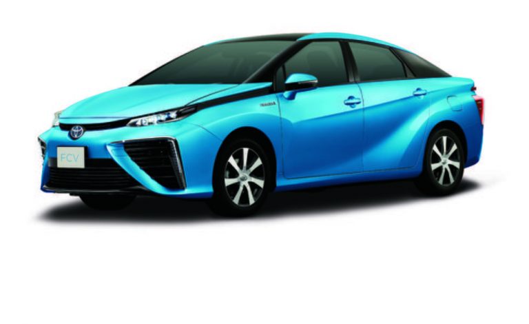 FCV, así es el Toyota de hidrógeno