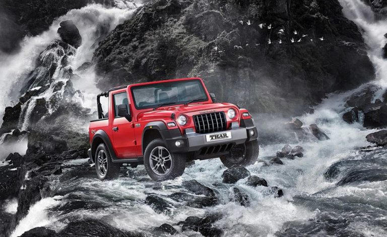 Mahindra Thar. Se parece, pero no es un Jeep Wrangler