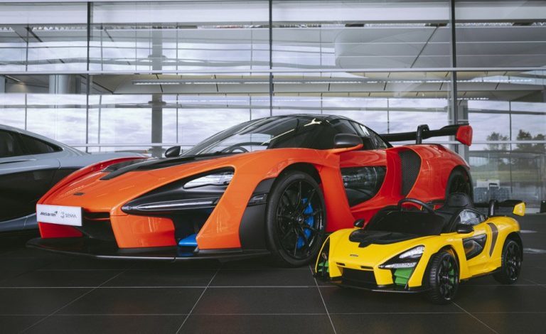 McLaren Senna Ride On. El juguete perfecto para futuros pilotos
