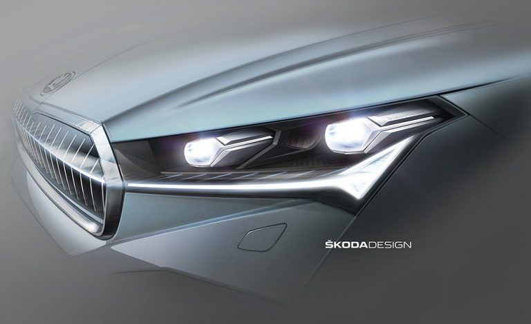 Skoda Enyaq iV. Llegará con un nuevo diseño de iluminación