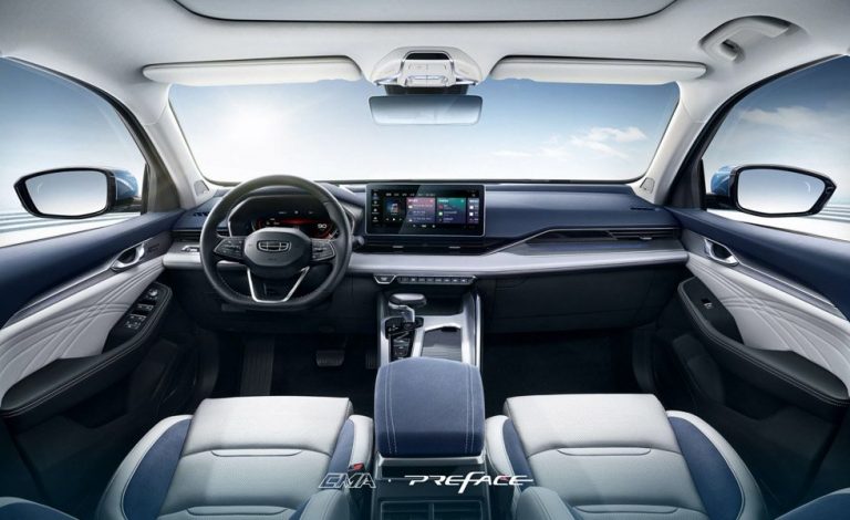 Geely Preface. Así es de puertas adentro