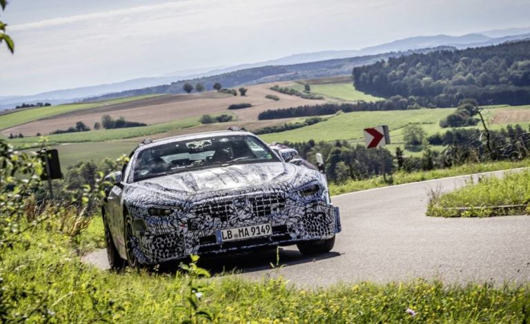 Mercedes SL 2021. Ya tenemos las primeras fotos espía oficiales