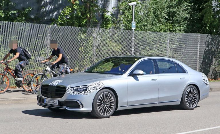 Las últimas fotos espía del Mercedes Clase S
