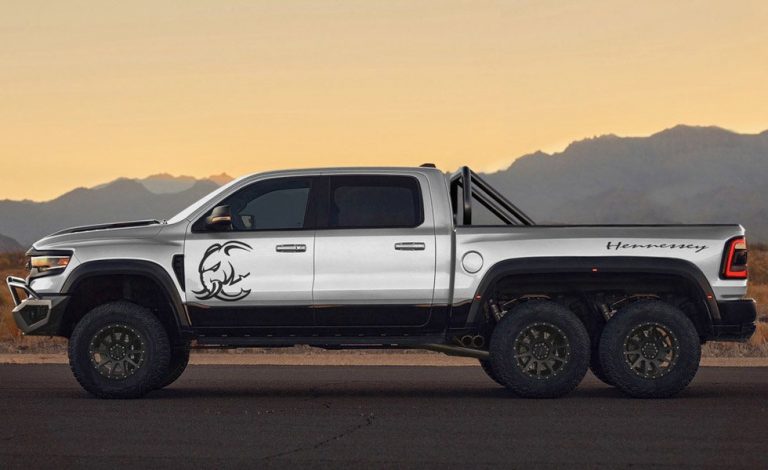Hennessey Mammoth 6×6. Un Ram 1500 TRX absolutamente demencial