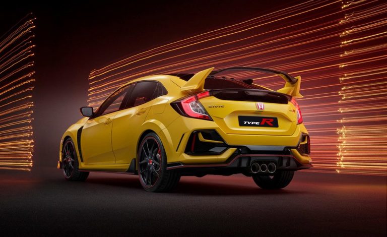 Honda Civic Type R Limited Edition. Cuesta 6.500 dólares más que uno 'normal'
