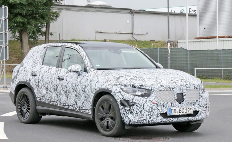 El futuro Mercedes GLC ya está en marcha