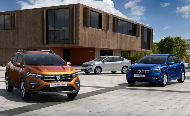 Primeras imágenes del Sandero, Sandero Stepway y Logan 2021