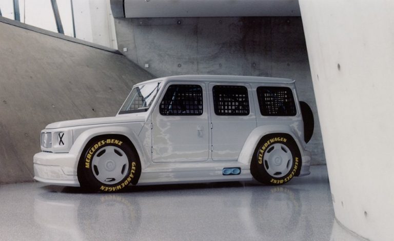 ¿Un Mercedes G de carreras o una obra de arte?