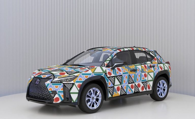 El Lexus UX 250h inspira a seis artistas