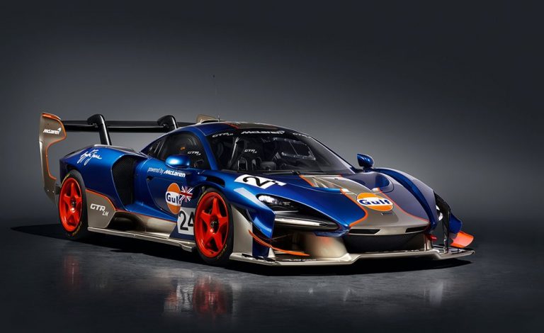 McLaren Senna GTR LM. Conmemorando los F1 GTR de Le Mans 95