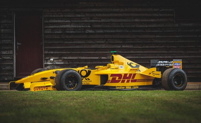 Se pone a la venta este Jordan EJ12 de Takuma Sato
