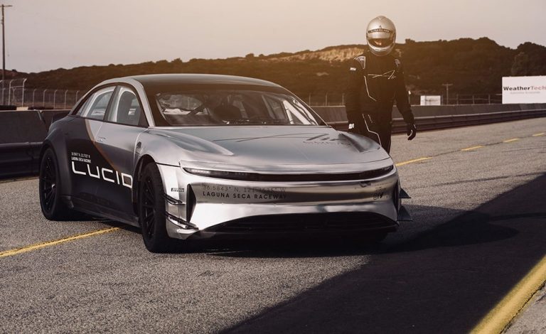 Lucid Air. Más rápido en Laguna Seca que un Ferrari 488 GTB
