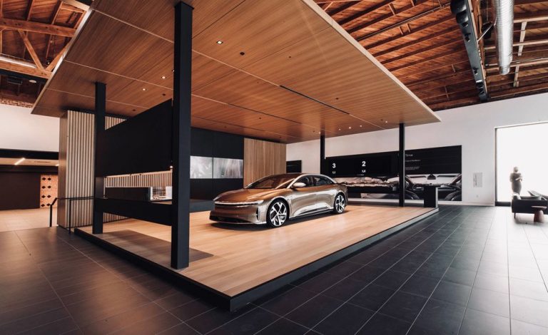 Lucid Motors abre su primer Studio en Beverly Hills