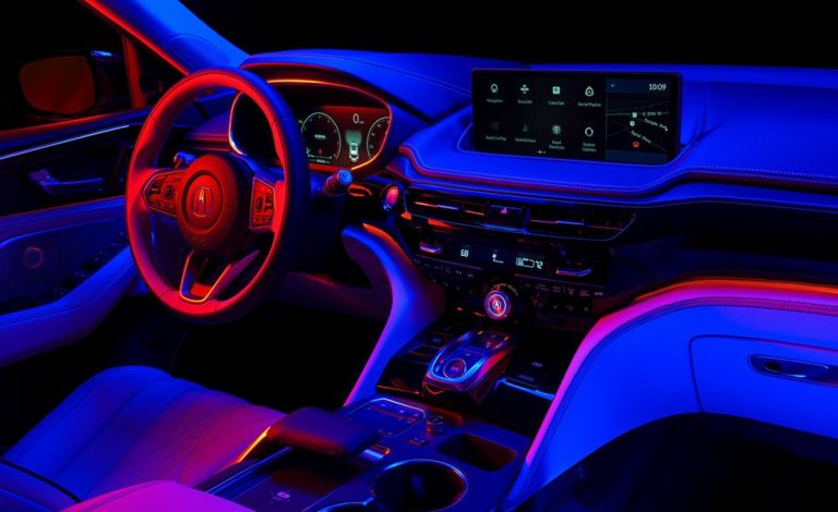 Acura MDX Prototype. Muestran ahora el interior