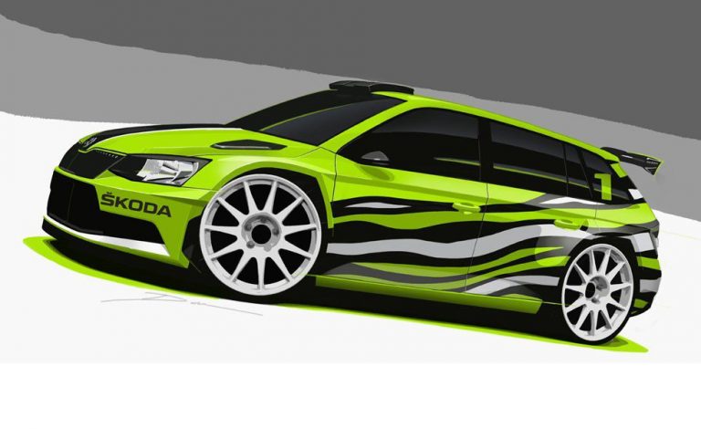 Skoda Fabia Combi R5. Un familiar para irte de rallyes