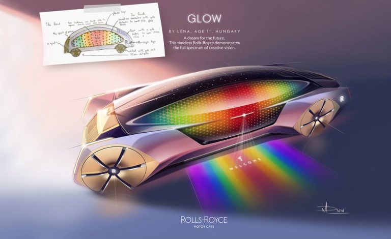 Así serán los Rolls-Royce del futuro, según los niños
