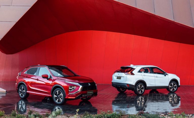 Este es el renovado Mitsubishi Eclipse Cross, el cual no veremos en España