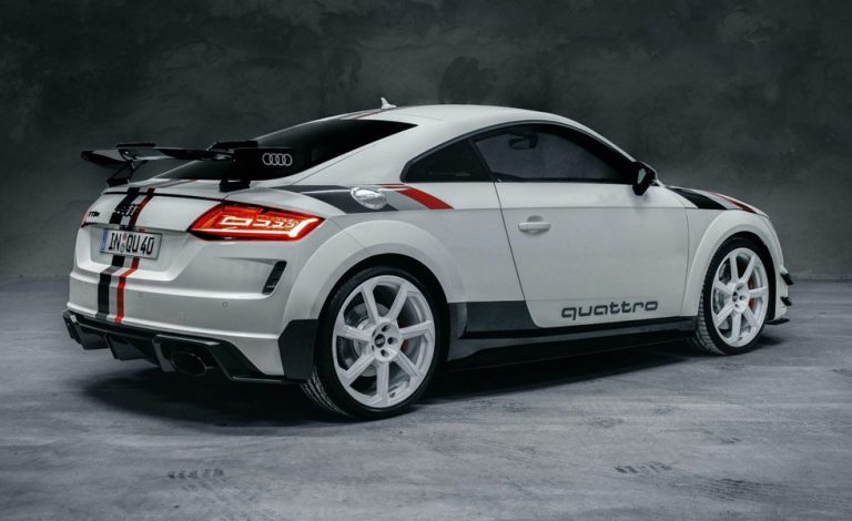 Este Audi TT RS '40 years of quattro' cuesta como un Audi RS6 Avant