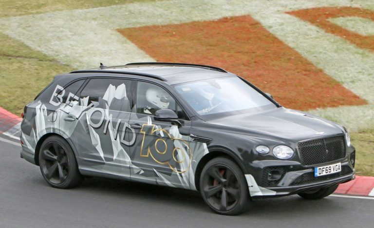 Bentley trabaja en un Bentayga XXL