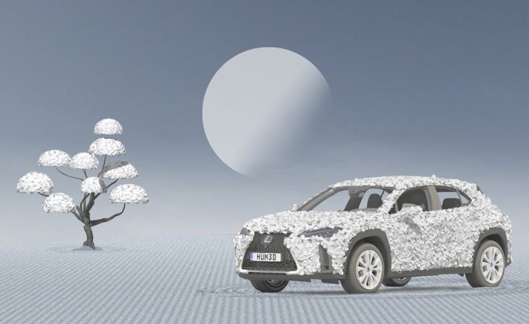 Este es el diseño ganador del concurso Lexus UX Art Car de este año