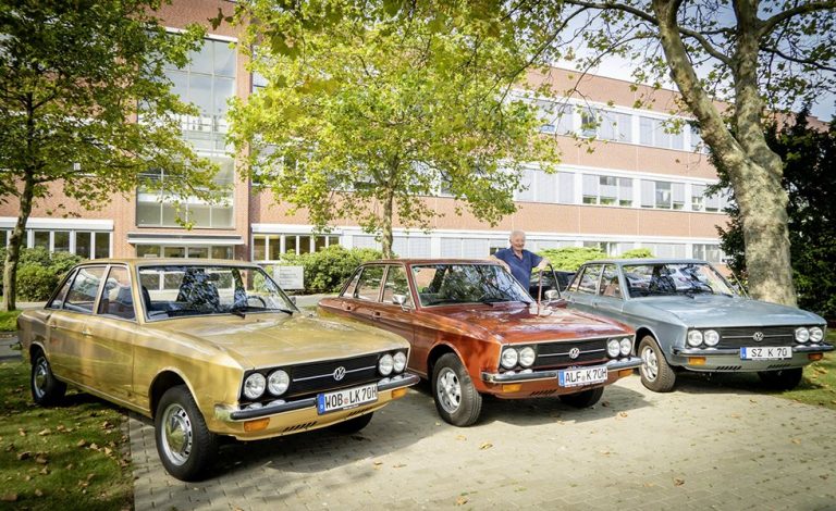 Volkswagen K70. Su primer tracción delantera refrigerado por agua