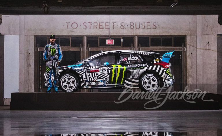 Barrett-Jackson ha subastado este Ford Focus RS RX de Ken Block