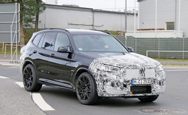 Primeras fotos del futuro BMW X3 M