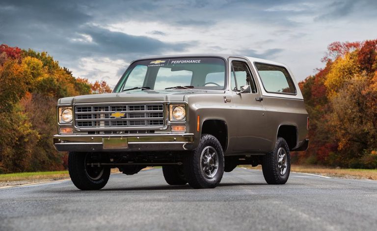 Chevrolet convierte este K5 Blazer de 1977 en eléctrico