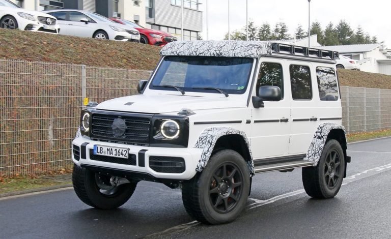 Mercedes G 4×4. Un obús camino de Nürburgring