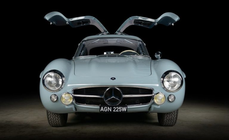 Mercedes 300SL Gullwing. De todo menos plateado