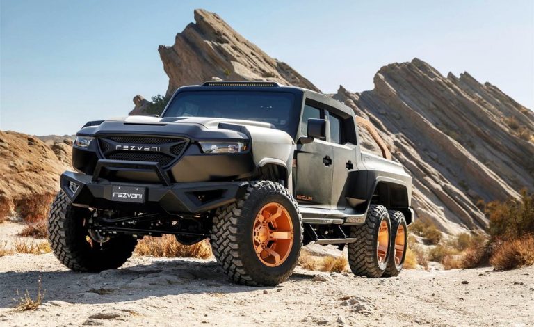 Rezvani Hercules 6×6. Abriendo camino