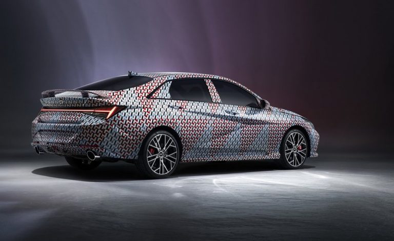 Hyundai Elantra N 2022. Va tomando forma