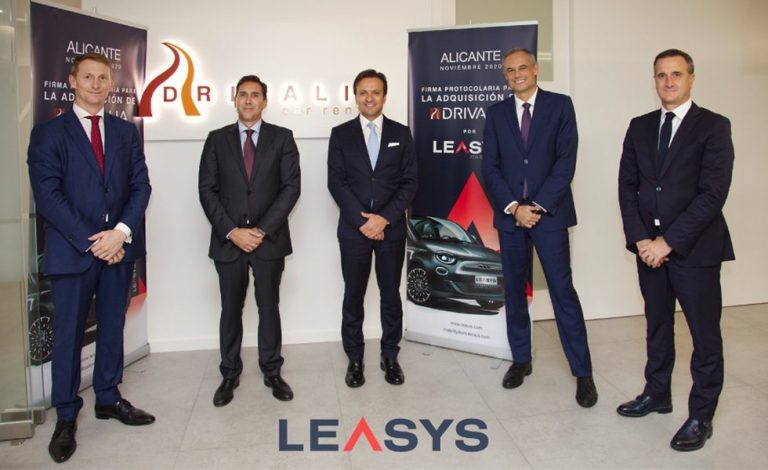 Leasys, filial de FCA Bank, adquiere Drivalia Car Rental