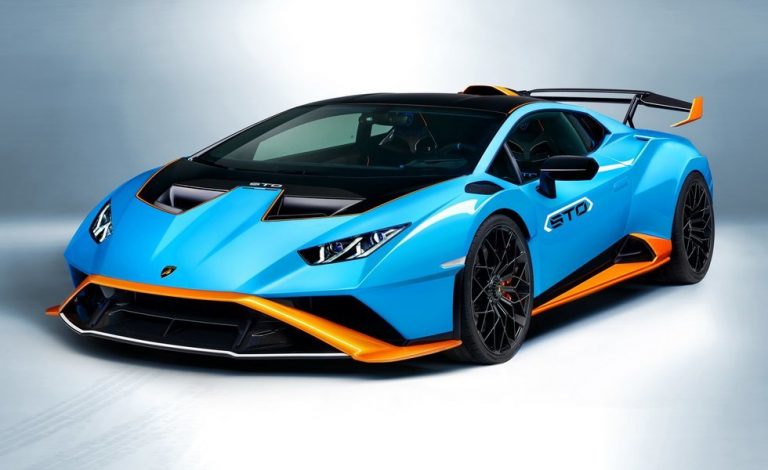 Lamborghini Huracan STO. Matrículas para un coche de carreras
