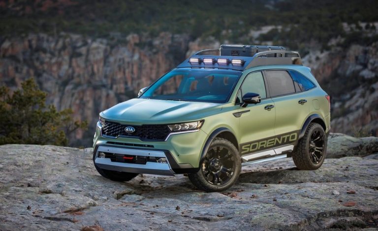 Kia Sorento Yosemite y Kia Sorento Zion. Dos concept de altura