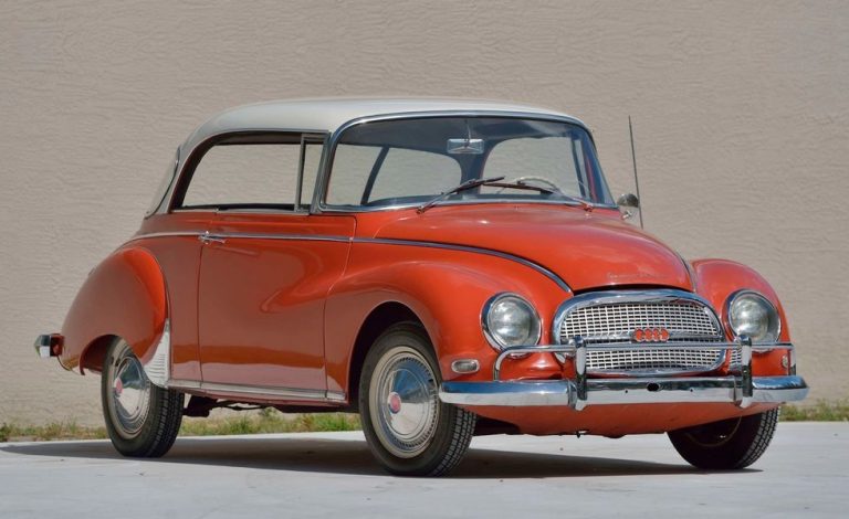 Auto Union 1000 S de 1960. De los cuatro aros Audi solo era uno