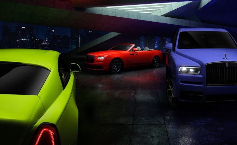 Rolls-Royce presenta la colección Neon Nights